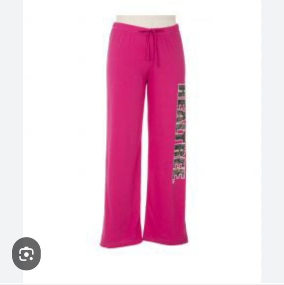 💚5/$25 Real Tree Pink Graphic Lounge Pants Size Small - Picture 1 of 3